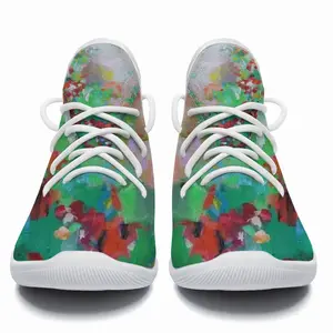 Men Summer Flowers Cheerleading Dance Shoes