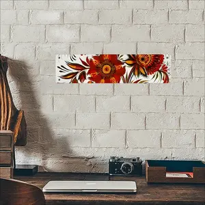 Fire Passion Long Iron Painting