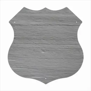 1 Line Shield Shaped Iron Painting