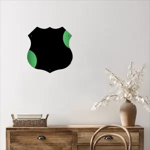 Balance Shield Shaped Iron Painting