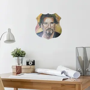 Al Pacino Shield Shaped Iron Painting