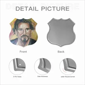 Al Pacino Shield Shaped Iron Painting