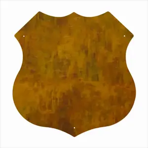 Tooty Fruity Shield Shaped Iron Painting