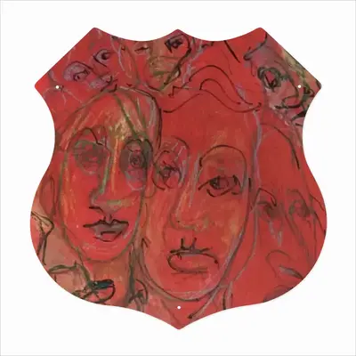 Continuity Shield Shaped Iron Painting