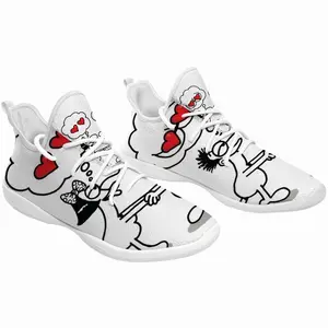 Men Thinking Of Love Cheerleading Dance Shoes