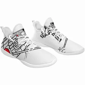 Men Love Goal Cheerleading Dance Shoes