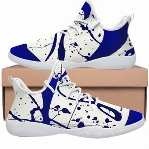 Men Aphaea Royal Abstract Cheerleading Dance Shoes