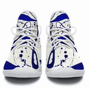 Men Aphaea Royal Abstract Cheerleading Dance Shoes