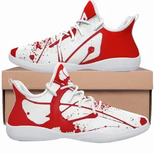 Men Electrona Royal Abstract Cheerleading Dance Shoes