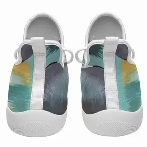 Men Rainbow Zebra Cheerleading Dance Shoes