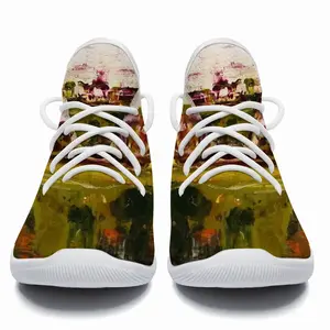 Men Blooming Cherry Trees Cheerleading Dance Shoes