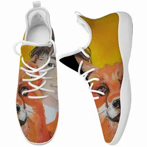 Men Little Girl With A Fox Cheerleading Dance Shoes