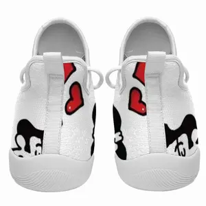 Men Love Shapes Cheerleading Dance Shoes