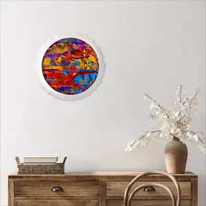 Aventure Bottle Cap Iron Painting