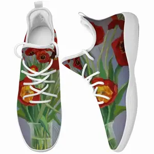 Men Tulips Cheerleading Dance Shoes