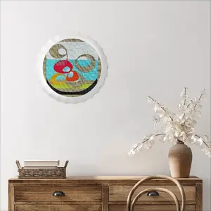 Japanese Garden - A Bottle Cap Iron Painting