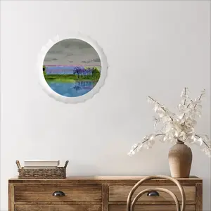 Reflections Bottle Cap Iron Painting