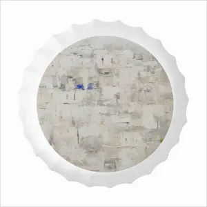 White Medina Bottle Cap Iron Painting