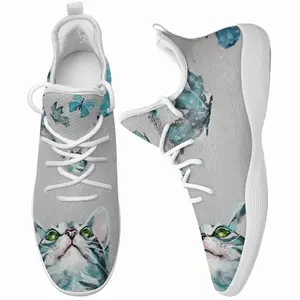 Men Cat And Butterflies Cheerleading Dance Shoes