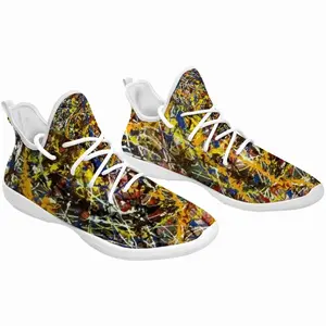 Men Colorscape Cheerleading Dance Shoes