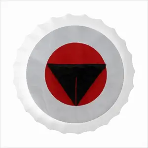 Pubic Flag Japan Bottle Cap Iron Painting