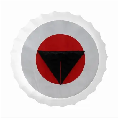 Pubic Flag Japan Bottle Cap Iron Painting