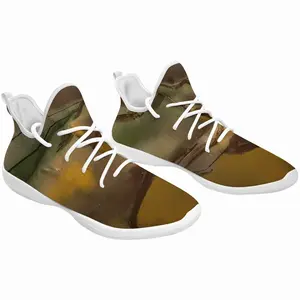 Men Green Yellow Playlines Cheerleading Dance Shoes