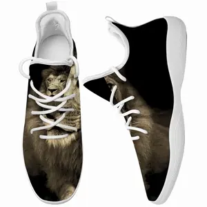 Men Lion In The Sun Cheerleading Dance Shoes