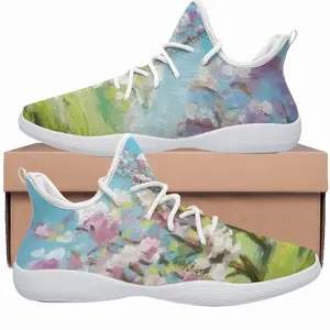 Men Blossoming Trees Cheerleading Dance Shoes