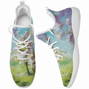 Men Blossoming Trees Cheerleading Dance Shoes