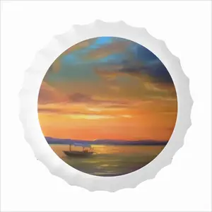 Yellow Sea Bottle Cap Iron Painting