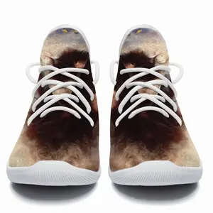 Men Hedgehog In The Fog Cheerleading Dance Shoes