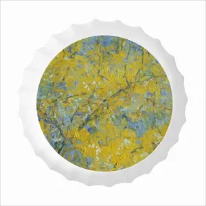 Cornus Mas And The Sky - Path I Bottle Cap Iron Painting