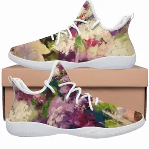 Men Bouquet Of Lilac Cheerleading Dance Shoes