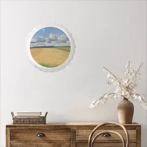 Boundless Field Bottle Cap Iron Painting