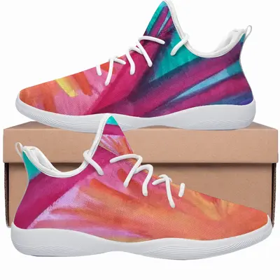 Men Colorful Straws Cheerleading Dance Shoes