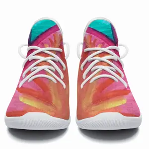 Men Colorful Straws Cheerleading Dance Shoes