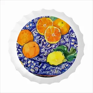 Oranges Bottle Cap Iron Painting