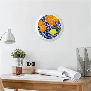 Oranges Bottle Cap Iron Painting