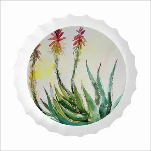 Aloe Bottle Cap Iron Painting