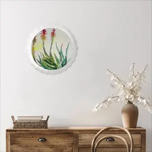 Aloe Bottle Cap Iron Painting