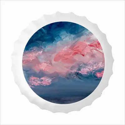 Cotton Candy Sky Bottle Cap Iron Painting