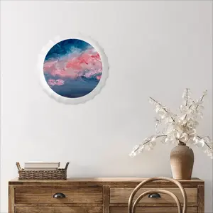 Cotton Candy Sky Bottle Cap Iron Painting