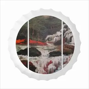 Cascades Bottle Cap Iron Painting