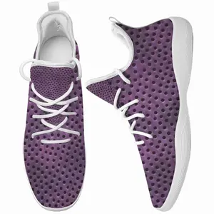 Men Holes Purple Cheerleading Dance Shoes