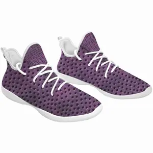 Men Holes Purple Cheerleading Dance Shoes