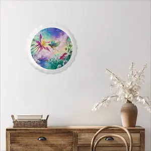 Blossoming Of Life Bottle Cap Iron Painting