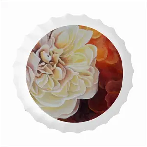 Roses Bottle Cap Iron Painting