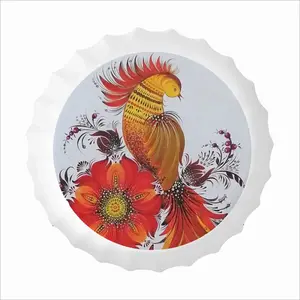 Firebird Bottle Cap Iron Painting