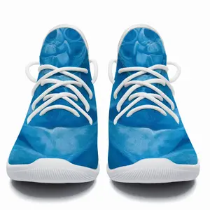 Men Blue Dahlia Cheerleading Dance Shoes